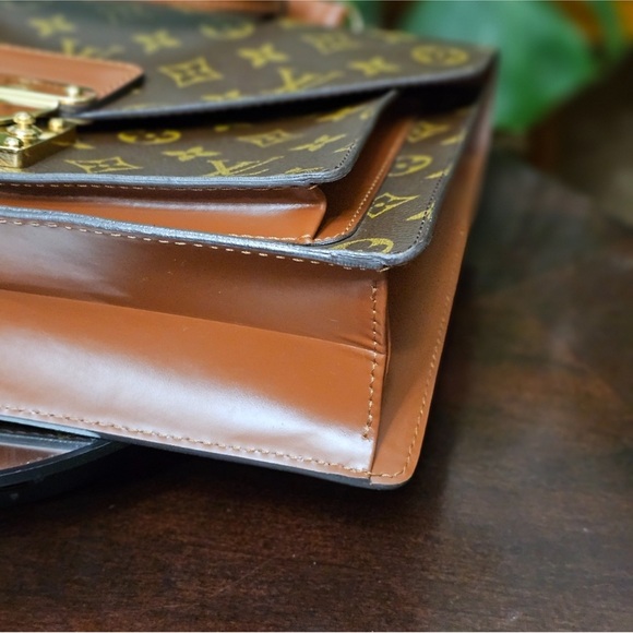 EUC AUTHENTIC LOUIS VUITTON MONOGRAM MONCEAU CROSSBODY VINTAGE *SR00**W/COA - Picture 9 of 13